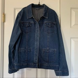 J Jill Soft Jean Jacket